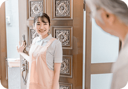 1件目のご利用者様(訪問先へ直行)